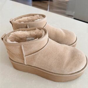 Women's platform ugg